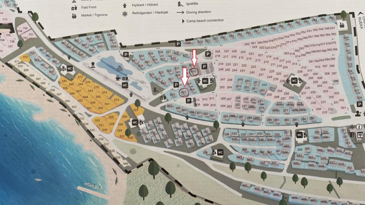 Rosmarin&Olive Premium Mobile Homes Selce Eksteriør bilde